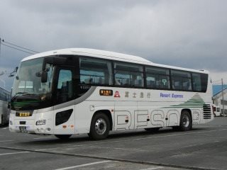 静冈市-富士急高原乐园/河口湖高速巴士
